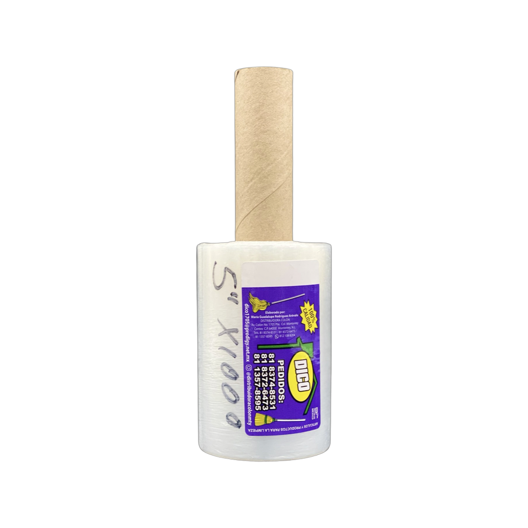 Rollo strech 5"x1000 con mango