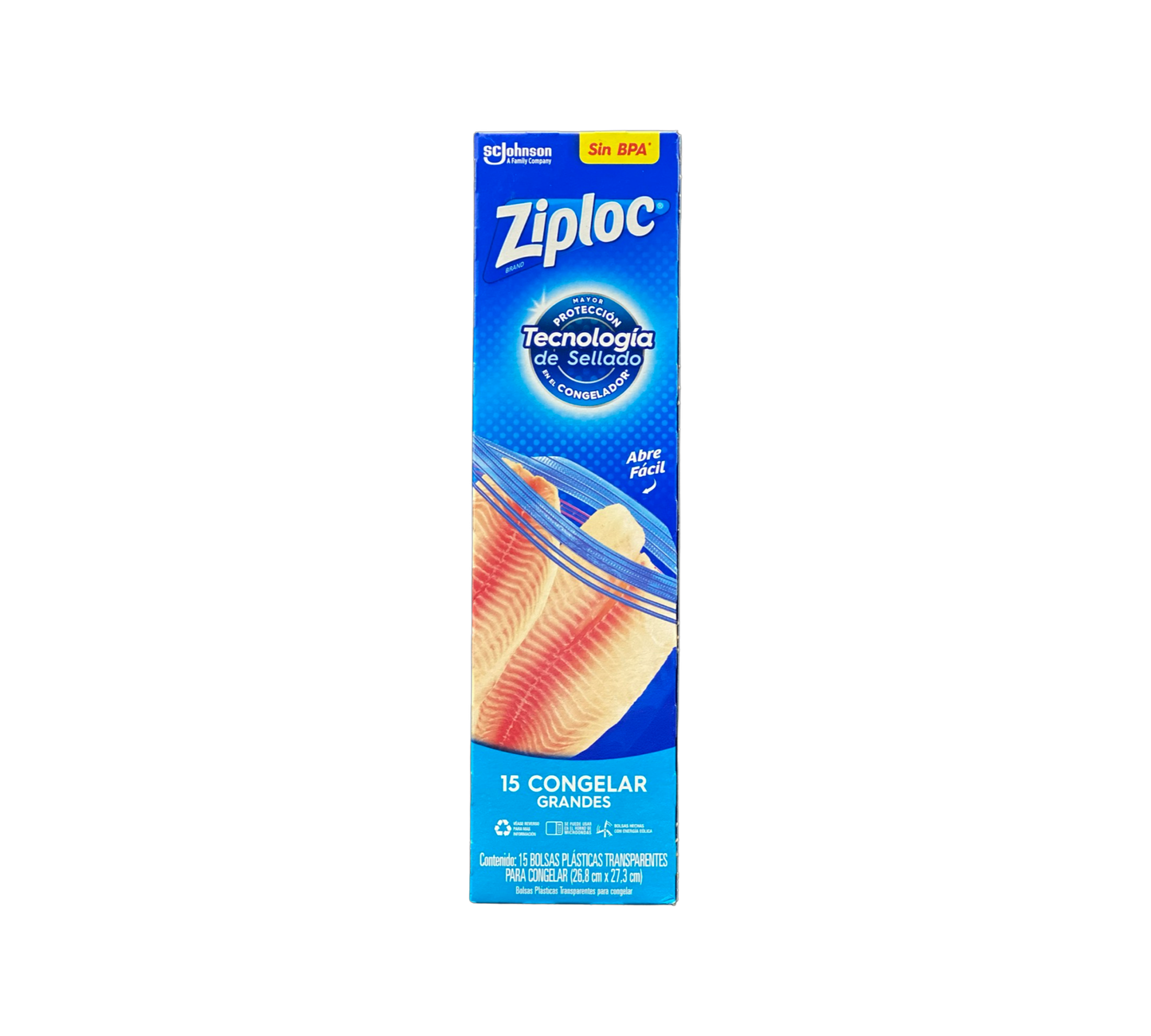 Ziploc 15 Congelar Grandes