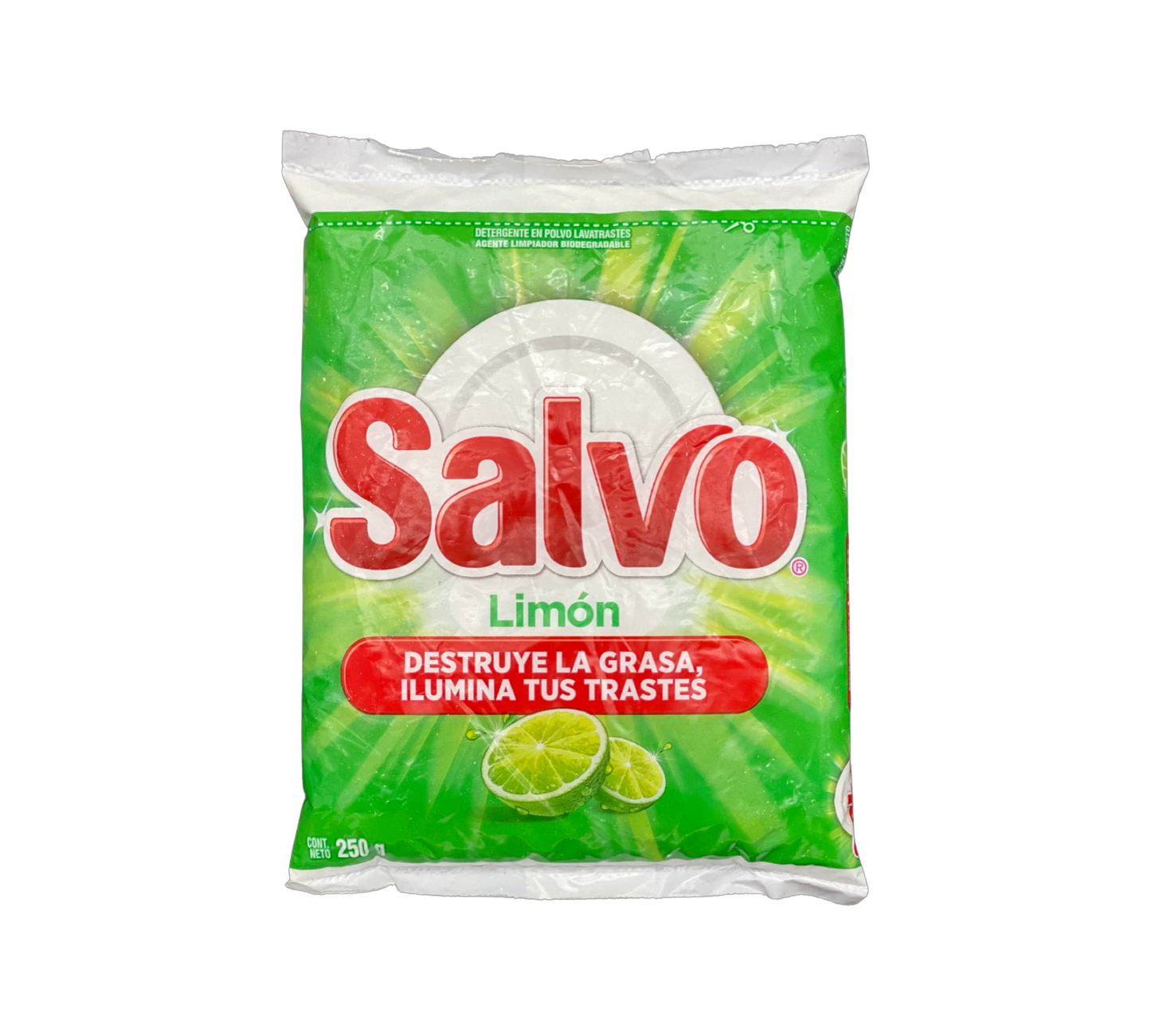 Detergente Salvo limón 250g